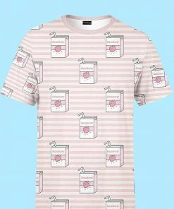 In Control Clothing Strawberry Juice Box Tee New In