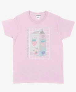 In Control Clothing Strawberry Milk Graphic Tee