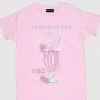 In Control Clothing Strawberry Milkshake Graphic T-shirt