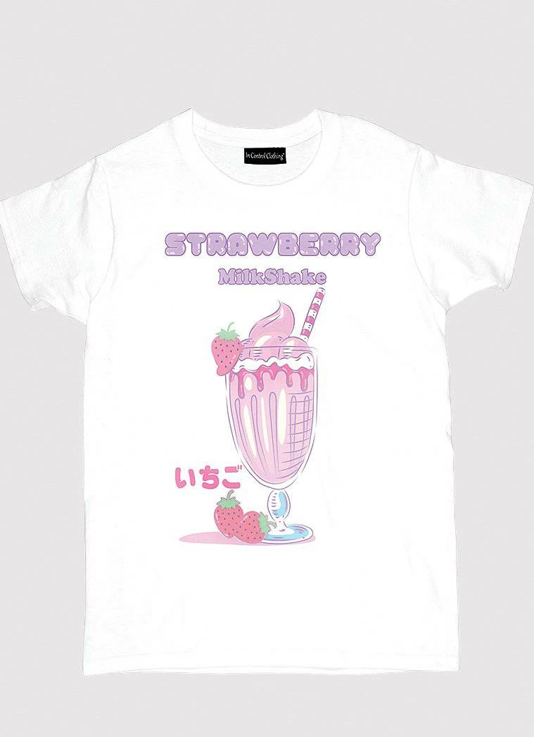 In Control Clothing Strawberry Milkshake Graphic T-shirt 4 In Control Clothing Strawberry Milkshake Graphic T-shirt