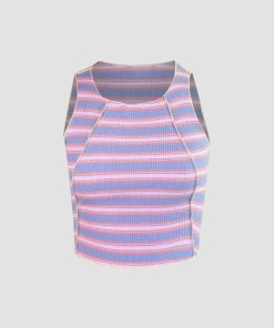 In Control Clothing Striped Stitch Crop Top 8 In Control Clothing Striped Stitch Crop Top