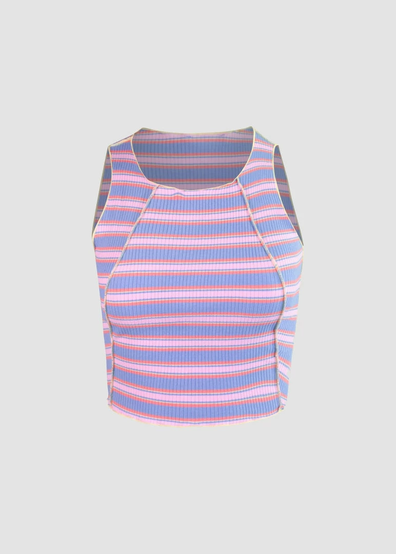 In Control Clothing Striped Stitch Crop Top 5 In Control Clothing Striped Stitch Crop Top