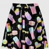 In Control Clothing Sugar Galaxy Black Flare Skirt 1 In Control Clothing Sugar Galaxy Black Flare Skirt