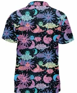 In Control Clothing Sun And Moon Hawaiian Shirt