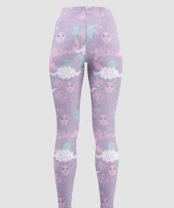 In Control Clothing Sun And Moon Lilac Leggings Bestsellers