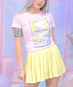 In Control Clothing Sunny Yellow Pleated Skirt Bestsellers