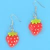 In Control Clothing Accessories Sweet Strawberry Earrings