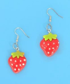 In Control Clothing Accessories Sweet Strawberry Earrings