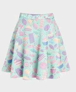 In Control Clothing Sweet Tooth Joy Flared Skirt