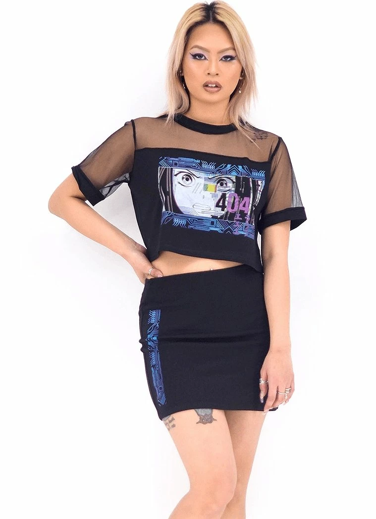 In Control Clothing Tech Hacker Skirt 4 In Control Clothing Tech Hacker Skirt