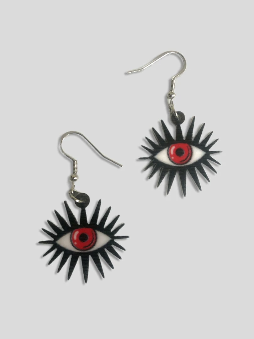 In Control Clothing The Eye Watcher Earrings 3 In Control Clothing The Eye Watcher Earrings