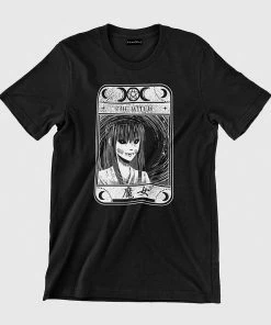 In Control Clothing Alternative The Witch Manga Tarot Card T-Shirt