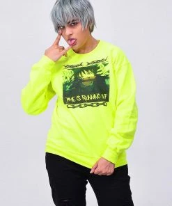 In Control Clothing Time Neon Sweatshirt