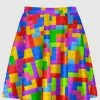 In Control Clothing Bestsellers Toy Building Block Flare Skirt 2 In Control Clothing Bestsellers Toy Building Block Flare Skirt