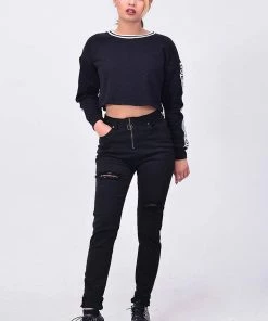 In Control Clothing Trouble Maker Ripped Jeans