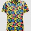 In Control Clothing Twisted Smiley Black Pattern Shirt