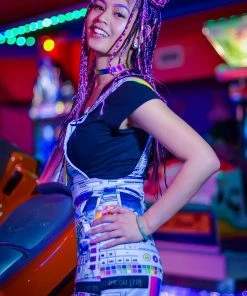 In Control Clothing Vaporwave Computer Glitch Overalls Bestsellers