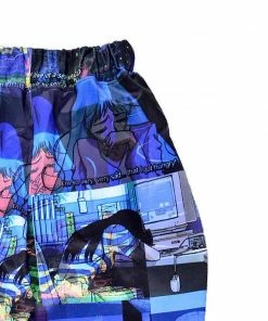 In Control Clothing Vaporwave Glitch Anime Joggers Bestsellers