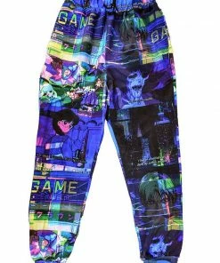 In Control Clothing Vaporwave Glitch Anime Joggers Bestsellers