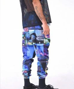 In Control Clothing Vaporwave Glitch Anime Joggers Bestsellers