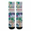 In Control Clothing Vaporwave Glitch Crew Socks