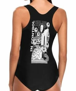 In Control Clothing Weird Vibes One Piece Swimsuit
