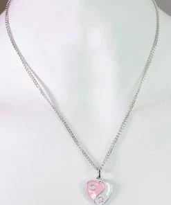In Control Clothing Yin And Yang Y2k Heart Necklace
