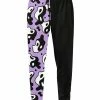 In Control Clothing Bestsellers Yin Yang Purple & Black Unisex Print Joggers